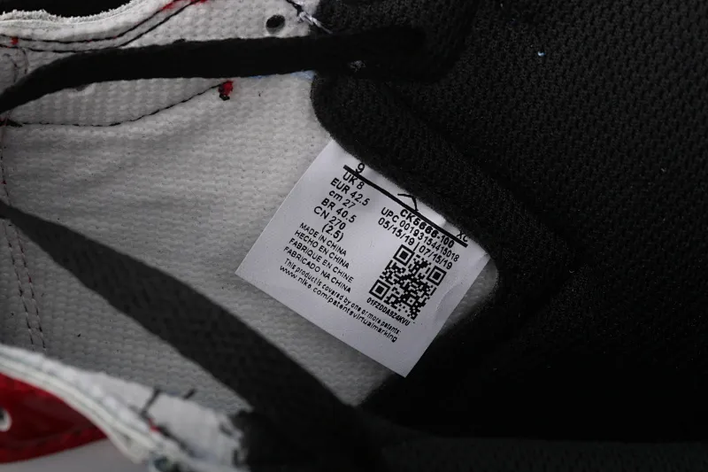 All categories Air Jordan Jordan series basketball shoes Air Jordan 1 High Air Jordan 1 "Fearless" AJ1 Joe 1 high top red and blue patent leather CK5666-100